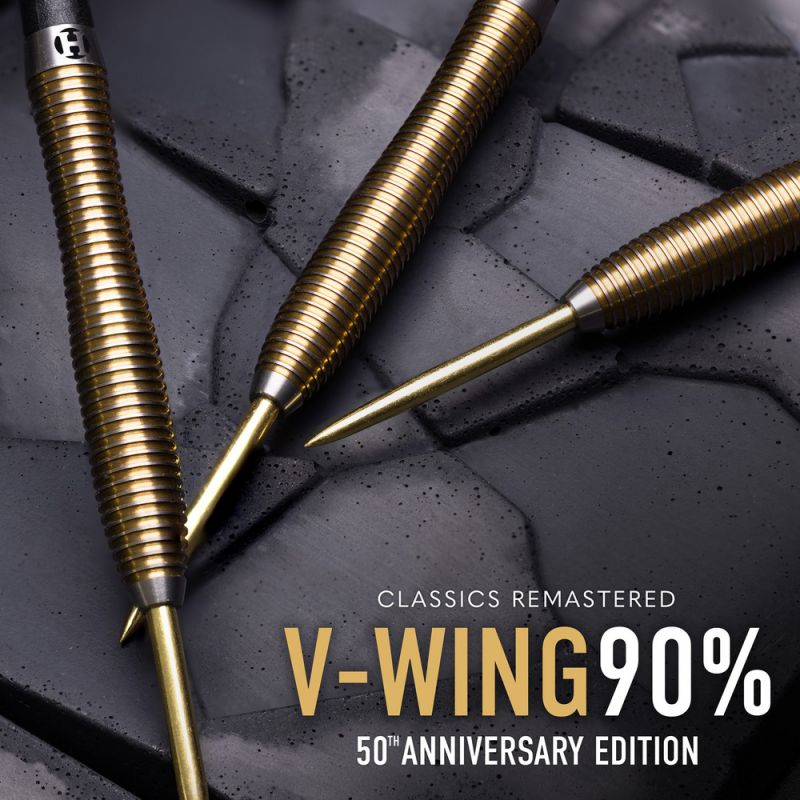 Harrows 90% 50th Anniversary Edition Steeltip Darts V-WING