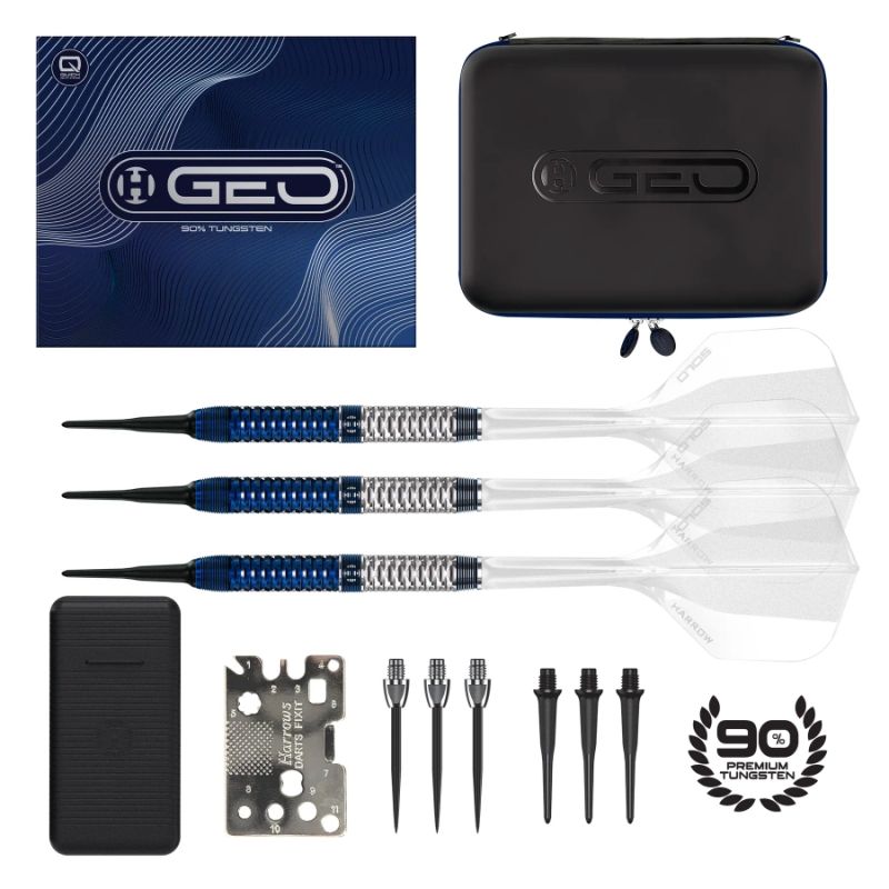 Harrows 90% softip darts GEO01Parallel