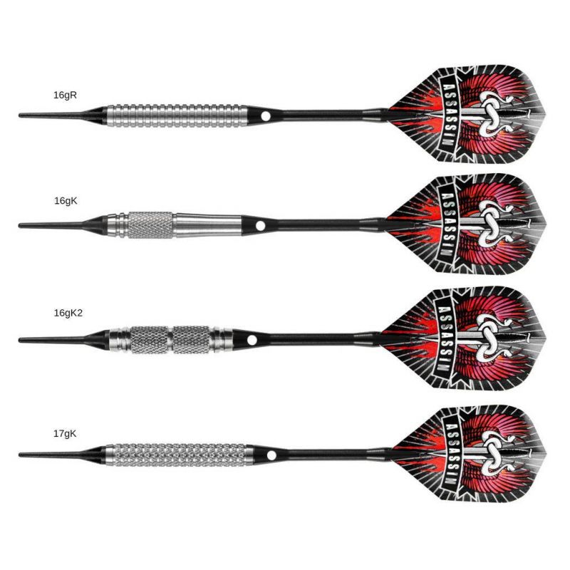 Harrows Assassin Darts 85% Softip Hs-tnk-000013252