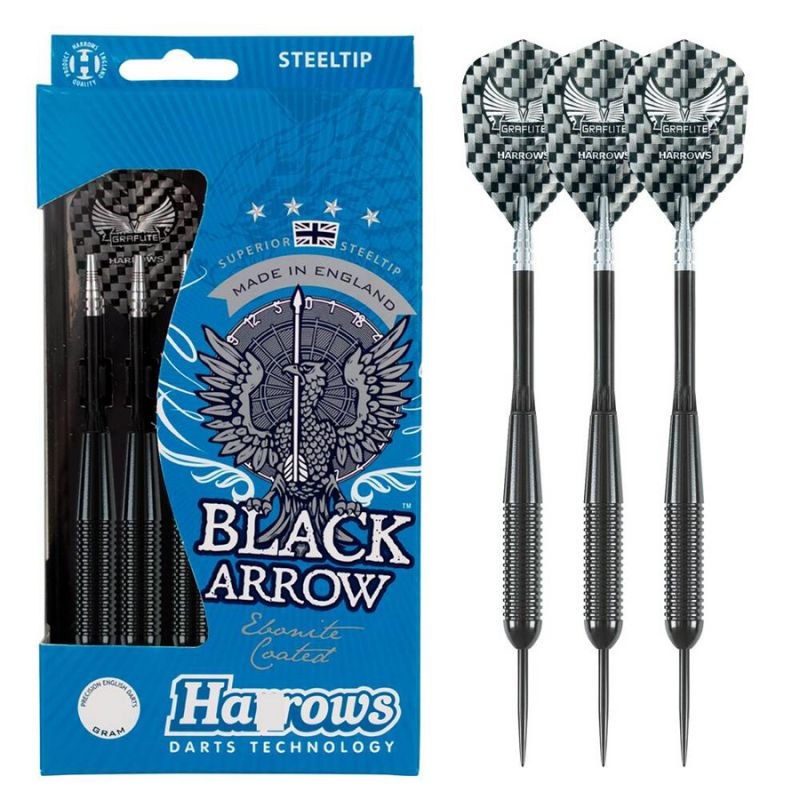 Harrows Black Arrow Steeltip Hs-tnk-000013143