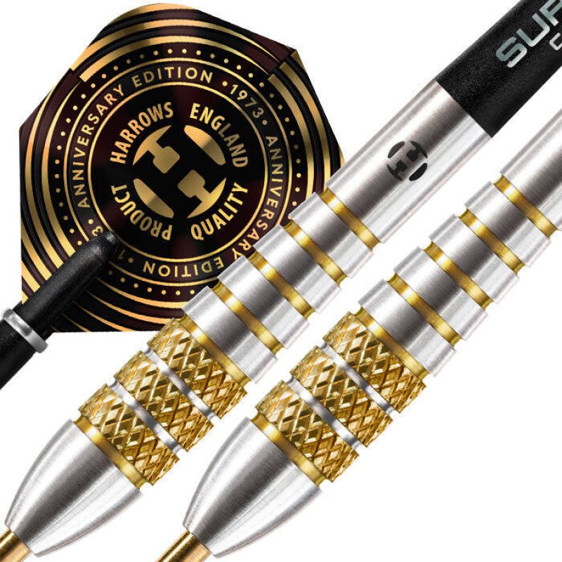 Harrows Boxer Bomb 90% 50th Anniversary Edition Steeltip Darts