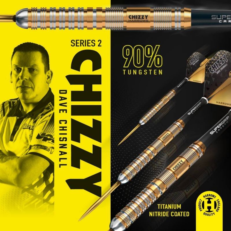 Harrows Chizzy 2 Darts 90% Steeltip CHIZZYV290%