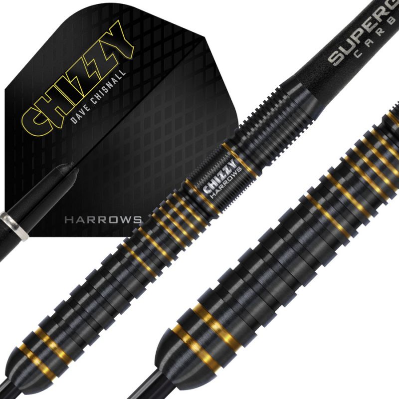 Harrows Chizzy Dave Chisnall 3 90% Steeltip Darts