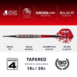 Harrows Darts 90% Softip ChizzySeries490%