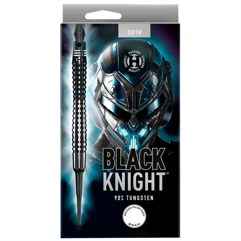 Darts Harrows Black Knight 90% Softip BLACKKNIGHT