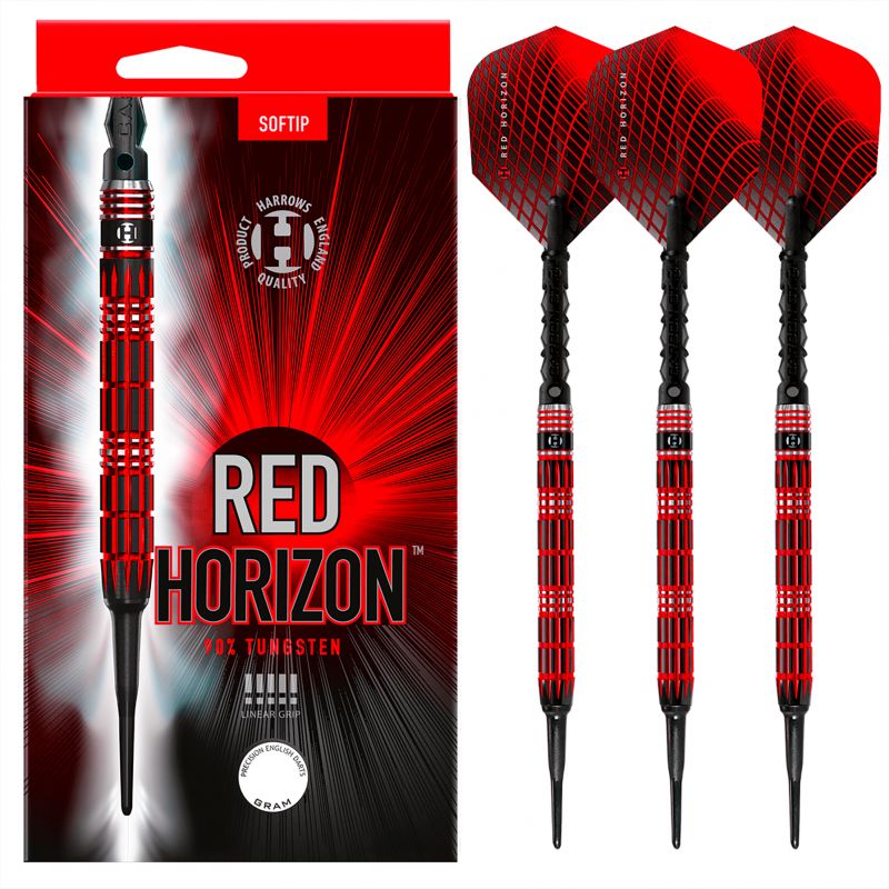Darts Harrows Red Horizon 90% Soft Tip IMPERIALDIAMOND