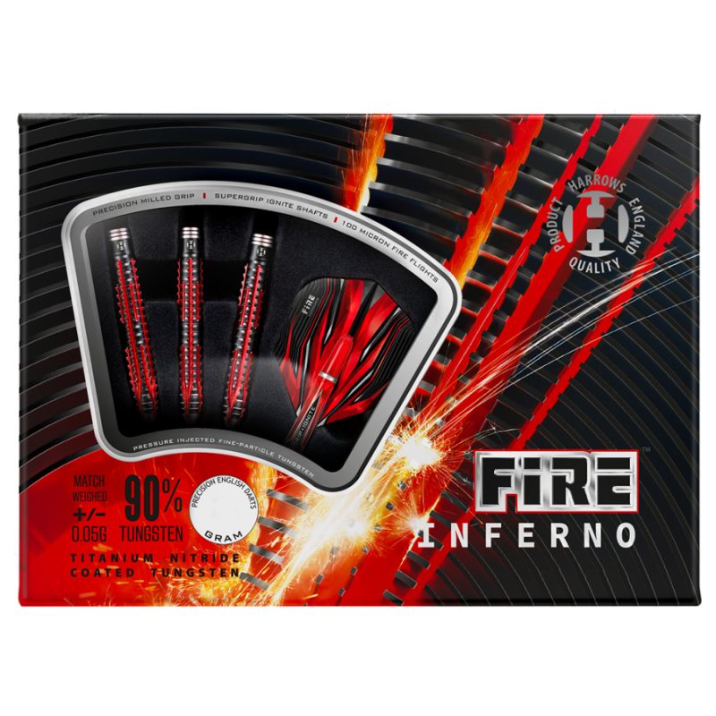 Harrows Fire Inferno Darts 90% Steeltip HS-TNK-000013898
