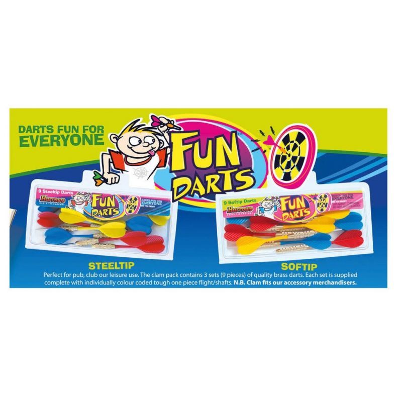 Harrows Fun Darts Dart Set steeltip dart felszerelés