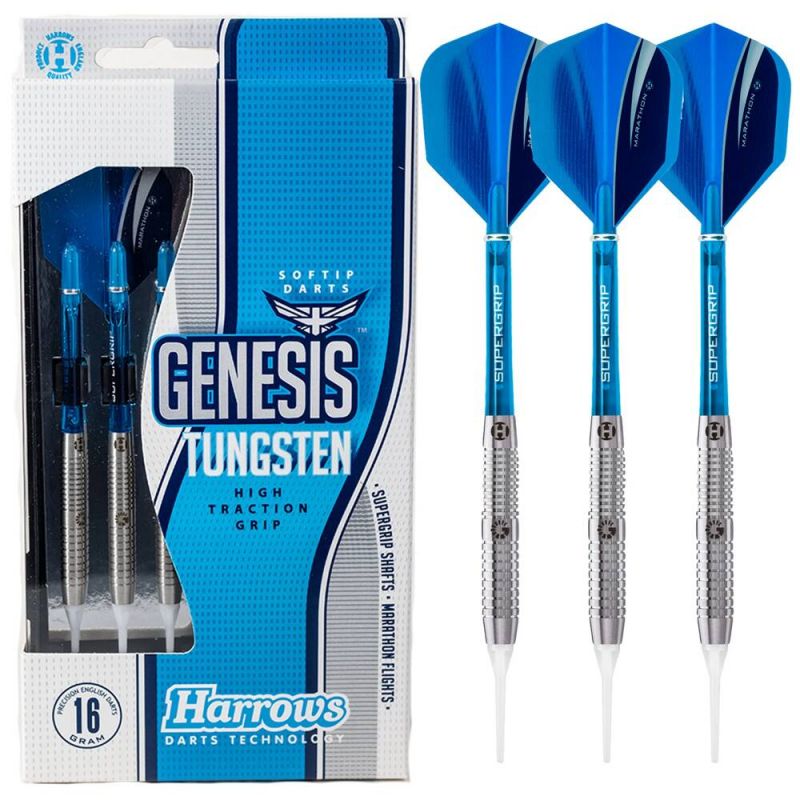 Harrows Genesis Tungsten Softip Darts HS-TNK-000013289