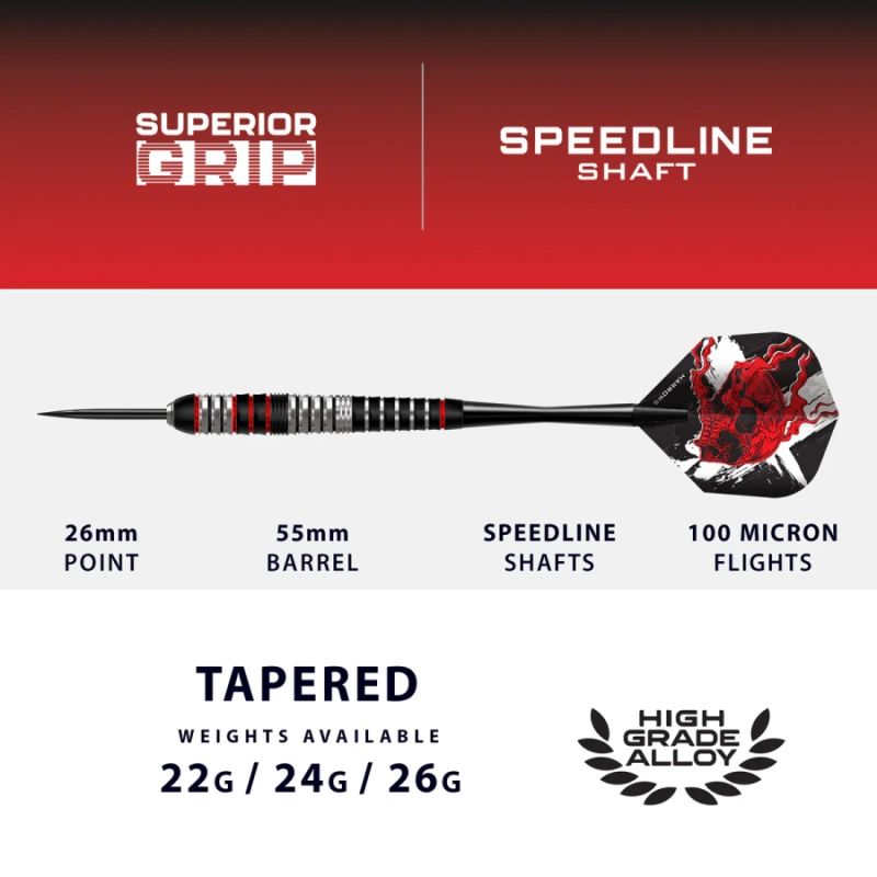 Harrows HEAVY METAL steeltip darts HeavyMetal