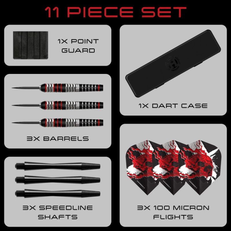 Harrows HEAVY METAL steeltip darts HeavyMetal