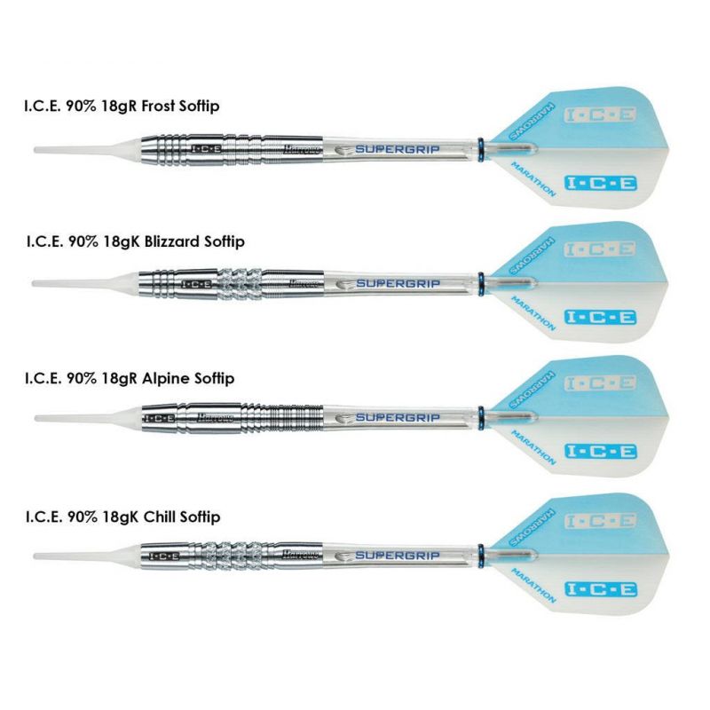 Harrows Ice Darts 90% Softip dart felszerelés HS-TNK-000013125