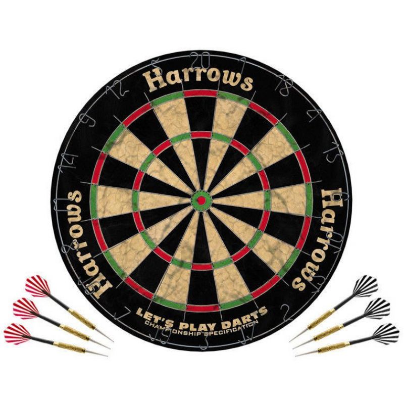 Harrows Let's Play Darts Game Set Pajzs HS-TNK-000013312