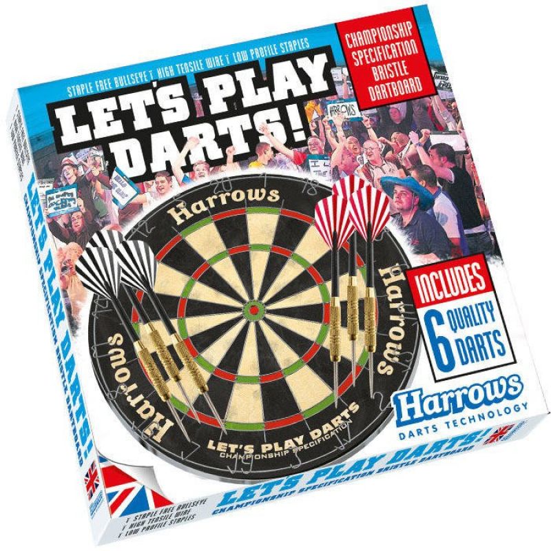 Harrows Let's Play Darts Game Set Pajzs HS-TNK-000013312