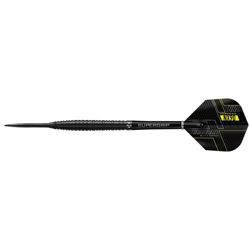 Harrows Nx90 Black Darts 90% Steeltip Nx90black90%