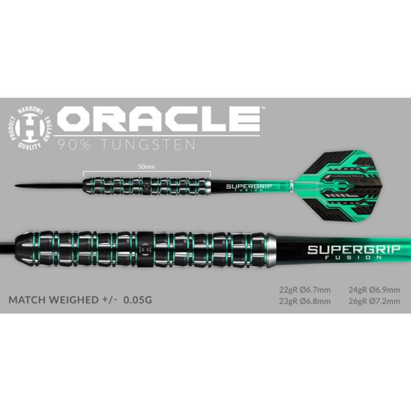 Harrows Oracle Darts 90% Steeltip Hs-tnk-000013375