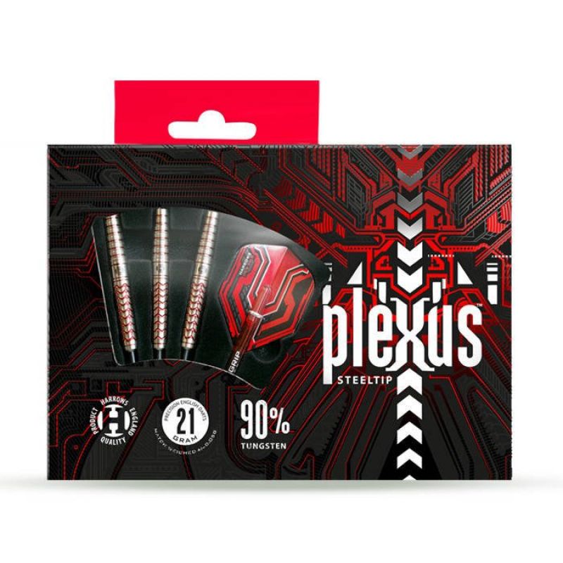 Harrows Plexus 90% Steeltip darts dart felszerelés HS-TNK-000013335