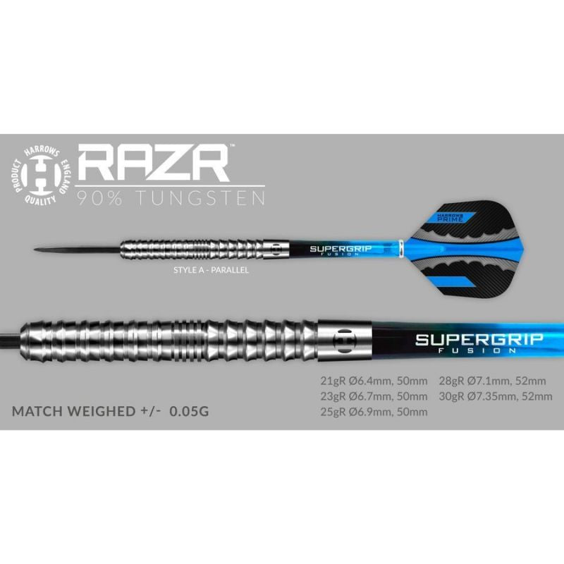 Harrows Razr 90% Steeltip Darts dart felszerelés HS-TNK-000013377