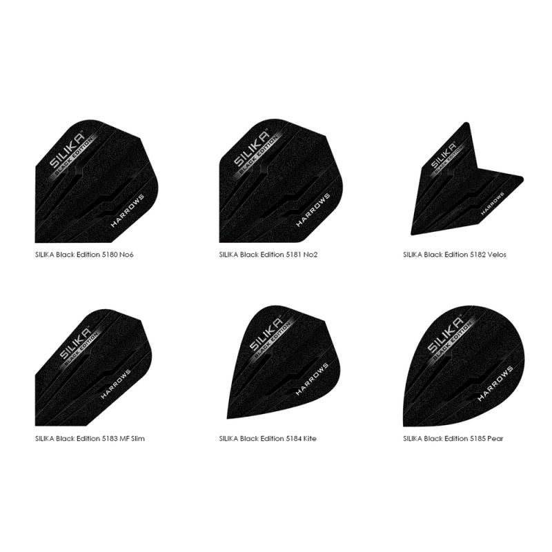 Harrows Silika Black Edition Feathers SILIKABLACKEDITION