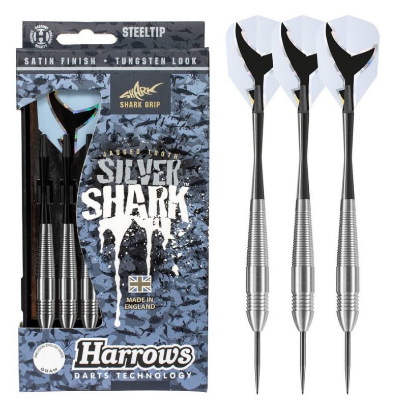 Harrows Silver Shark Steeltip Hs-tnk-000013224