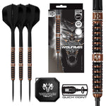 Harrows TOLFRAM TRINITY 97% steeltip darts papucs