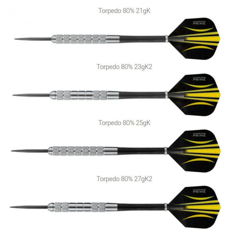 Harrows Torpedo 80% Steeltip Hs-tnk-000013163