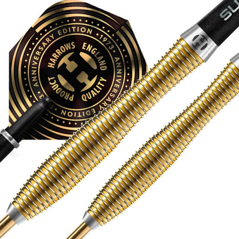 Harrows V-Wing 90% 50th Anniversary Edition Steeltip Darts