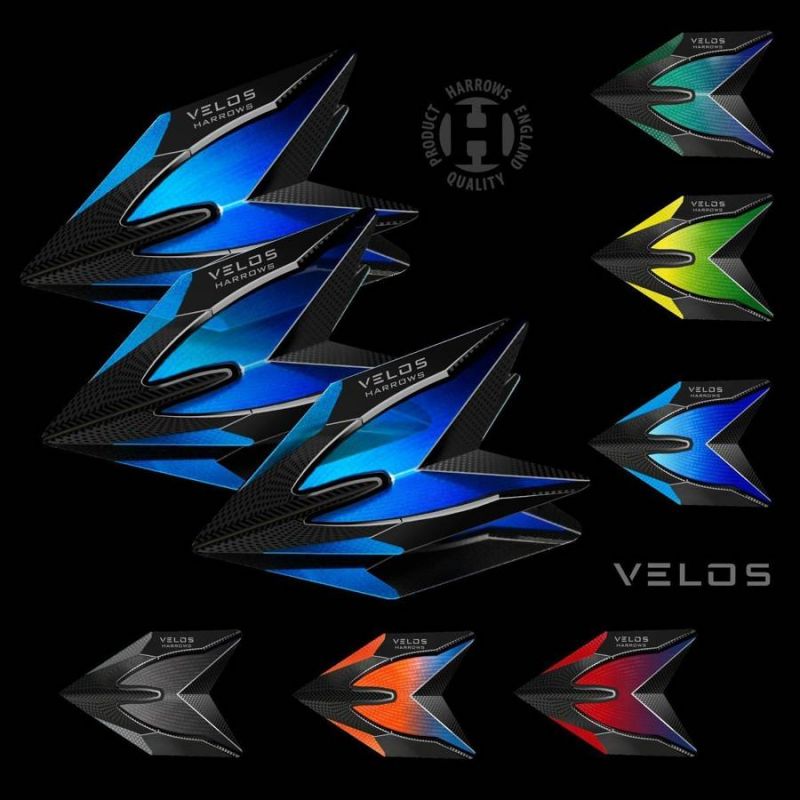 Harrows Velos feathers dart felszerelés HS-TNK-000013381