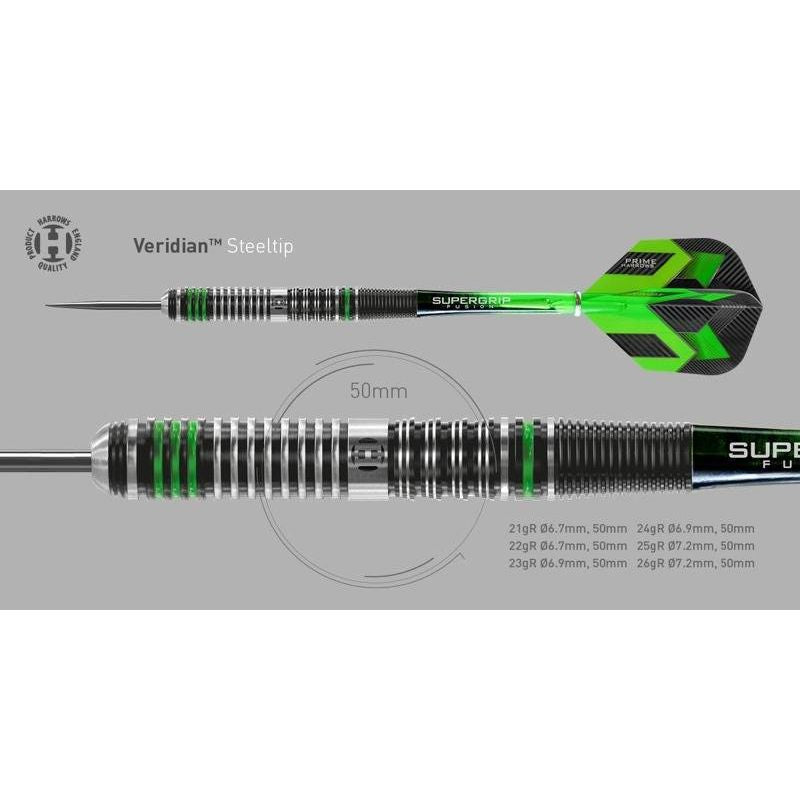 Harrows Veridian 90% Steeltip Hs-tnk-000013339