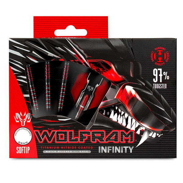 Harrows Wolfram Infinity 97% Softip Hs-Tnk-000013388 Darts