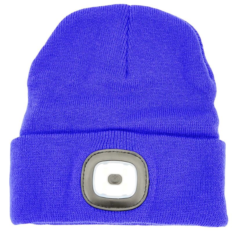 head Hat With 4-Led Headlamp 120 Lm 3 Modes For Tourism kék sapka GSP-1088235