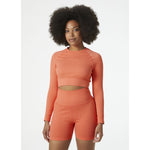 Helly Hansen Allure Seamless Crop Ls Top W női Póló 53939284