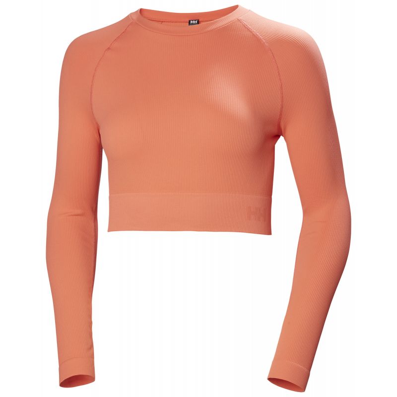 Helly Hansen Allure Seamless Crop Ls Top W női Póló 53939284