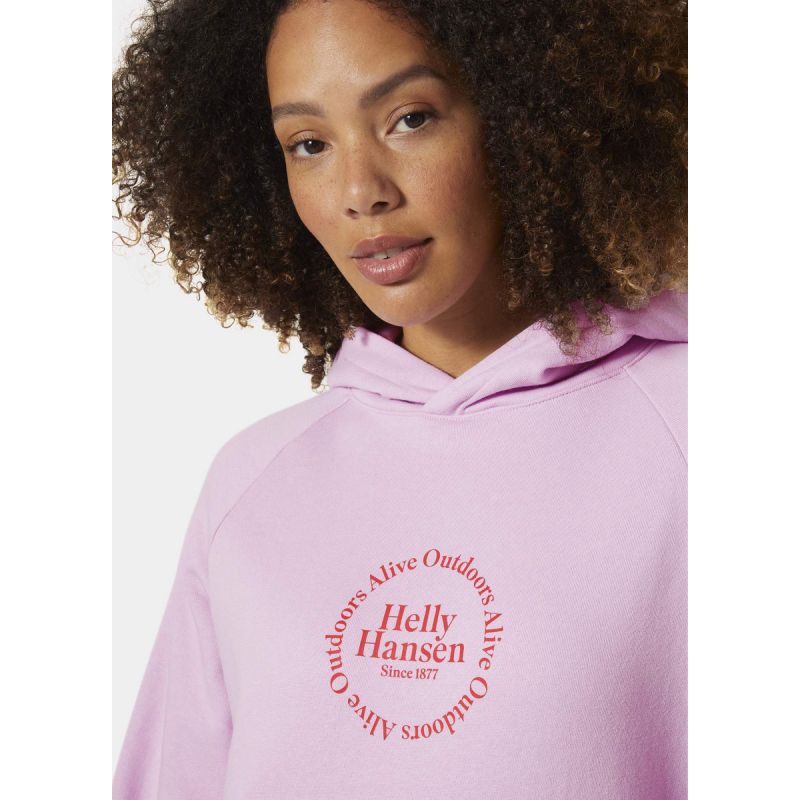 Helly Hansen Core Graphic Hoodie W 54239 052 Kapucnis pulóver - Sportmania.hu