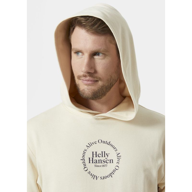 Helly Hansen Core Graphic Sweat Hoodie M 53924 034 Pulóver Kapucnis pulóver - Sportmania.hu