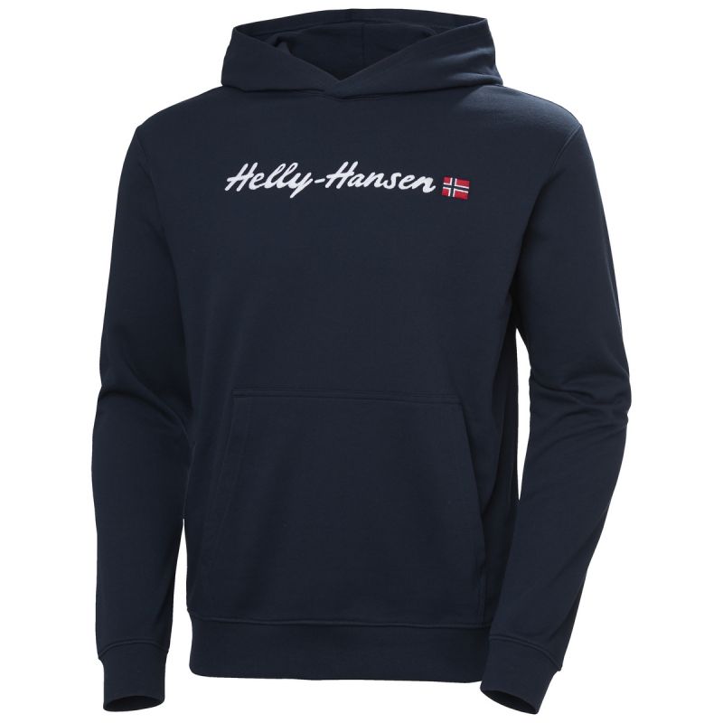 Helly Hansen Core Graphic Sweat Hoodie M 53924 596 Kapucnis pulóver - Sportmania.hu