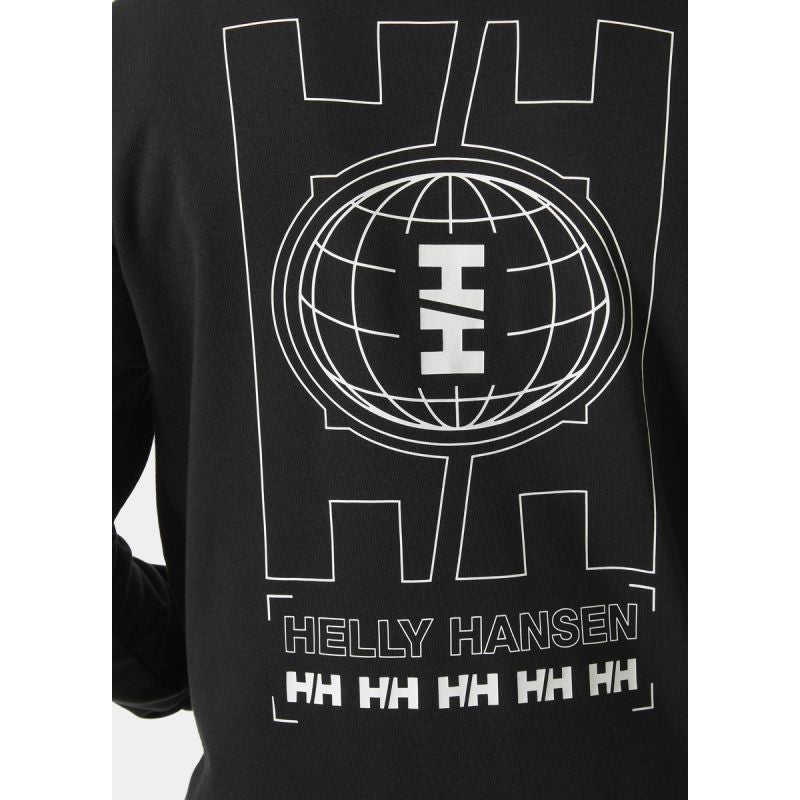 Helly Hansen Core Graphic Sweat Hoodie M 53924 993 Pulóver Kapucnis pulóver - Sportmania.hu