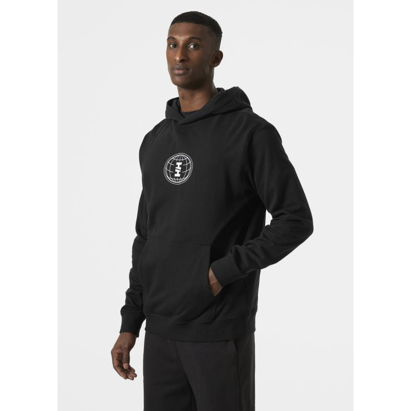 Helly Hansen Core Graphic Sweat Hoodie M 53924 993 Pulóver Kapucnis pulóver - Sportmania.hu