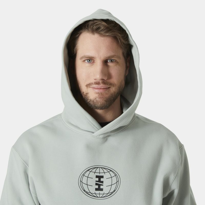 Helly Hansen Cotton Fleece Hoodie M 54158 462 Pulóver Kapucnis pulóver - Sportmania.hu