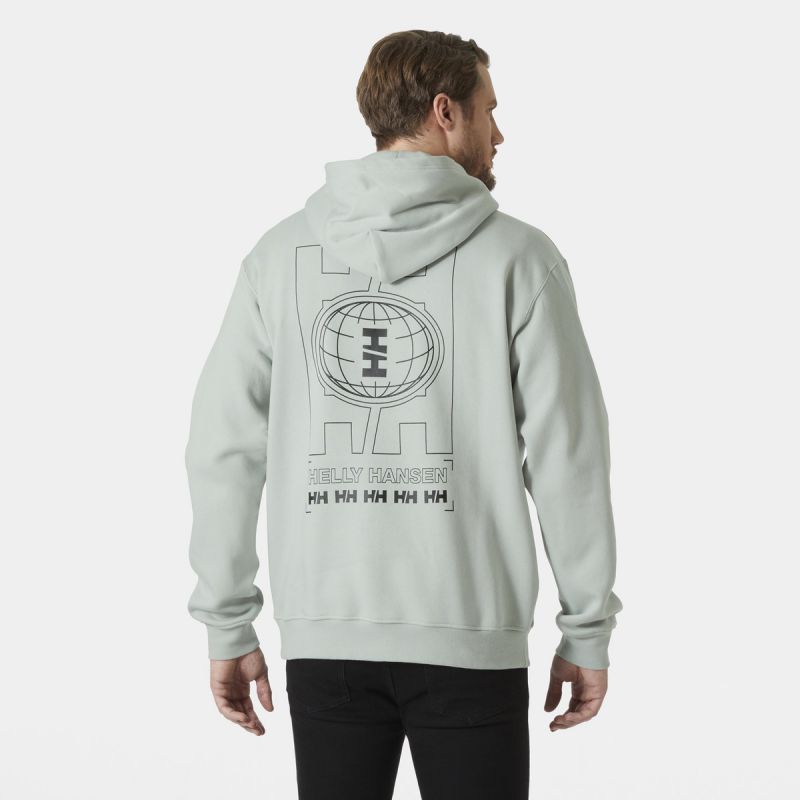 Helly Hansen Cotton Fleece Hoodie M 54158 462 Pulóver Kapucnis pulóver - Sportmania.hu