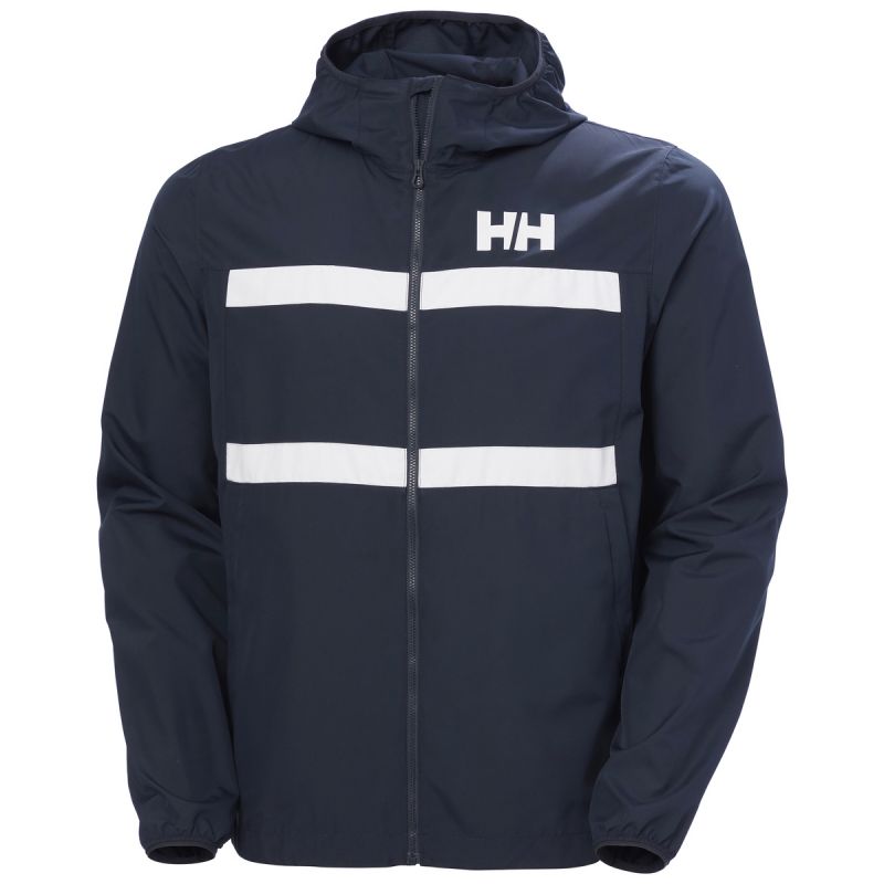 Helly Hansen Salt Striped Windbreaker JKT M Jacket 34453 597 Kabát