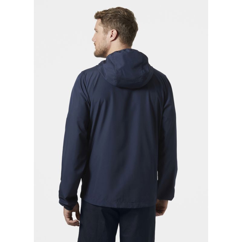 Helly Hansen Salt Striped Windbreaker JKT M Jacket 34453 597 Kabát