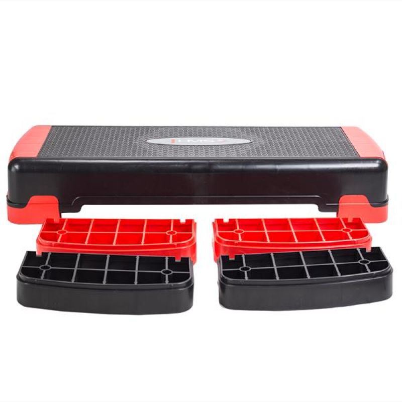 HMS Aerobics step AS005 BLACK/RED fekete edzőfelszerelés 17-44-015