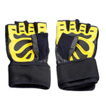 HMS Black/Yellow RST01 rM Gym Gloves fekete kapuskesztyű 17-63-201