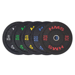 HMS BLUE BUMPER Olympic Plate 20 kg fekete edzőfelszerelés 17-61-028