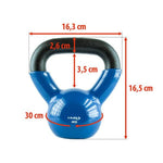 HMS Blue KNV04 cast iron kettlebell kék súlyzó 17-64-040