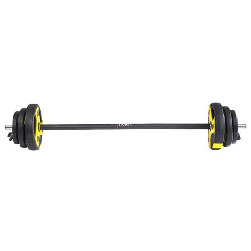 HMS Body pump barbell 20KG SBP15 fekete edzőfelszerelés 17-57-005