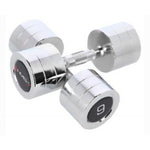 HMS Chrome dumbbells 2x9 kg CHD09 edzőfelszerelés 17-66-188