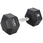 HMS HEX PRO 30 kg dumbbell szürke edzőfelszerelés 17-66-123