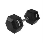 HMS Hex Pro 40 KG dumbbell fekete edzőfelszerelés 17-66-127